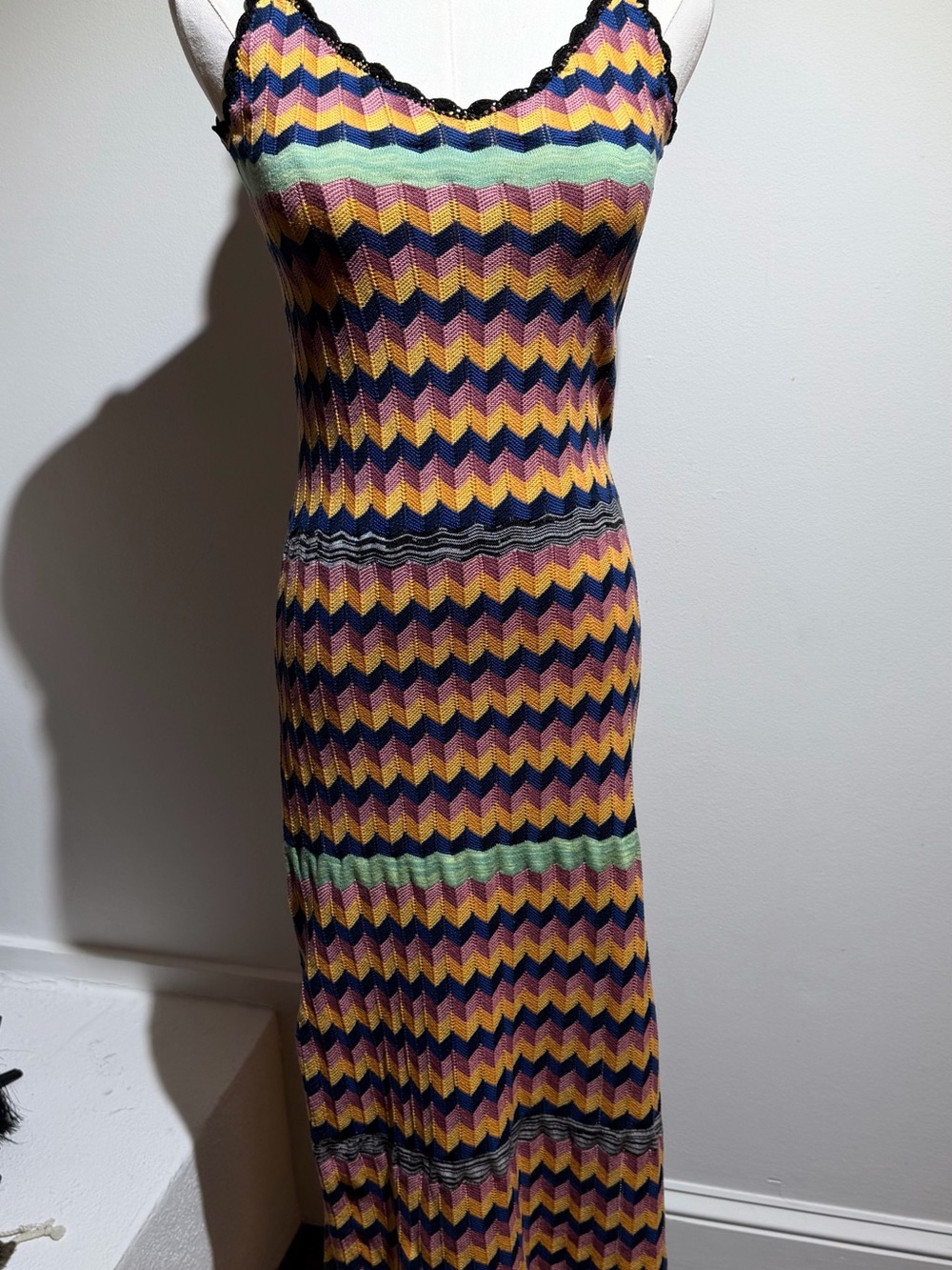 Scotch & Soda Born to Love Knit Midi Dress XS